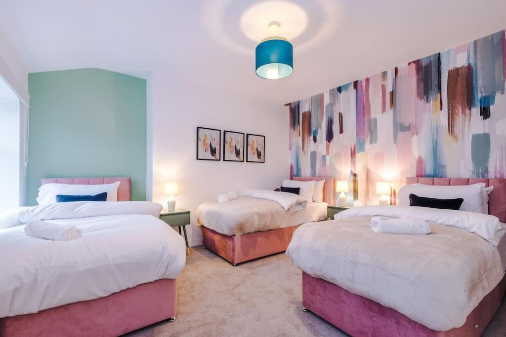Vila 5 Bed Salford Sanctuary Retreat Manchester Exteriér fotografie